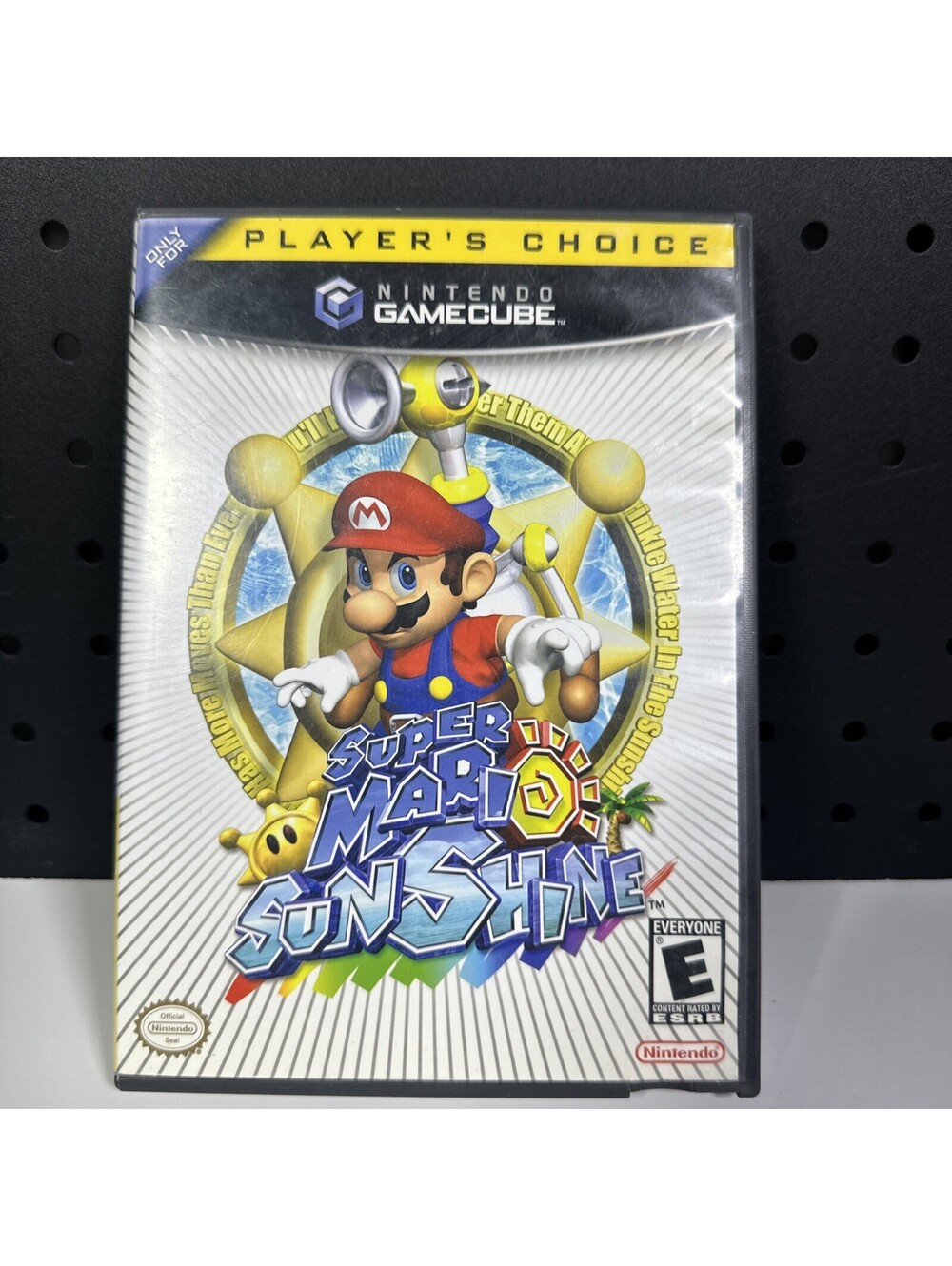 Nintendo Super Mario Sunshine Player's Choice GameCube With Manual